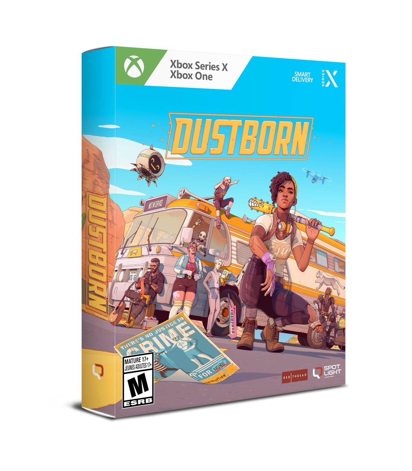 Solutions 2 Go Dustborn Limited Retail Edition for Xbox Series X - Exclusive Game Edition