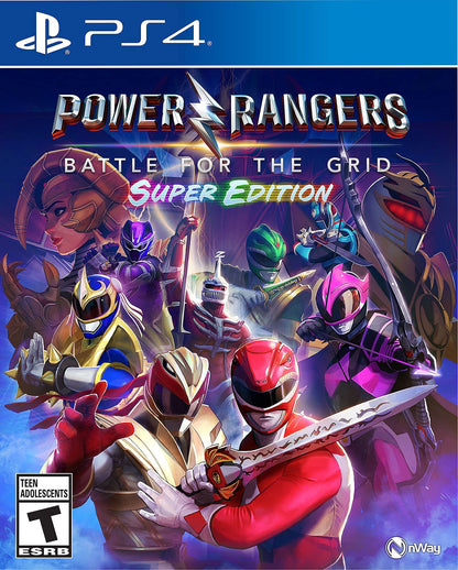 Maximum Games Power Rangers: Battle for the Grid - Super Edition (PS4) - PlayStation 4 - Model 791712