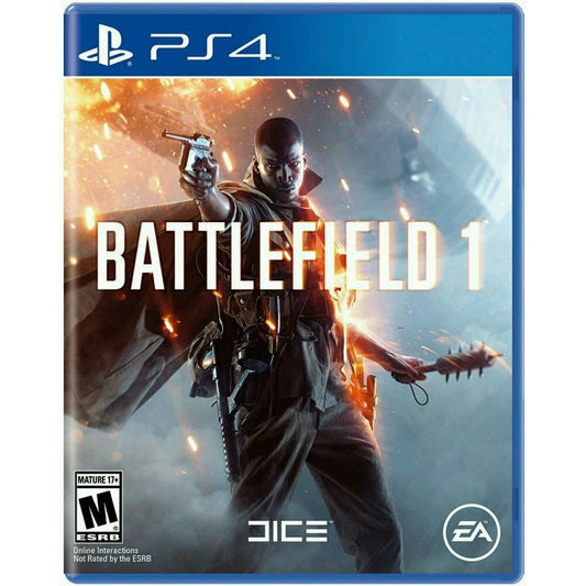 Electronic Arts Battlefield 1 Video Game - PlayStation 4, Model 73389, 1 Size, Plastic Material