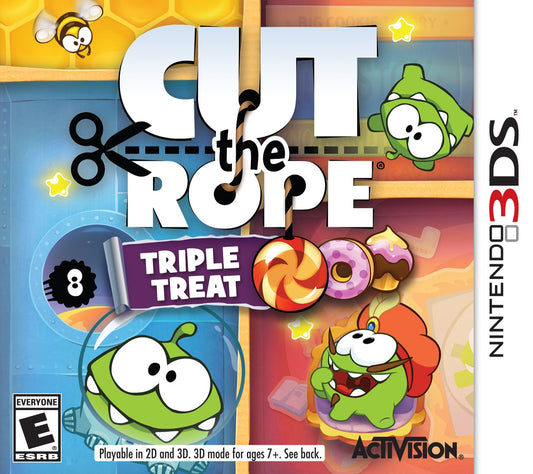 ACTIVISION Cut The Rope: Triple Treat - Nintendo 3DS Game, Model 84966