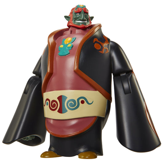 Nintendo Ganon Action Figure - 6-Inch Plastic Toy, Red, Model 83389, One Size