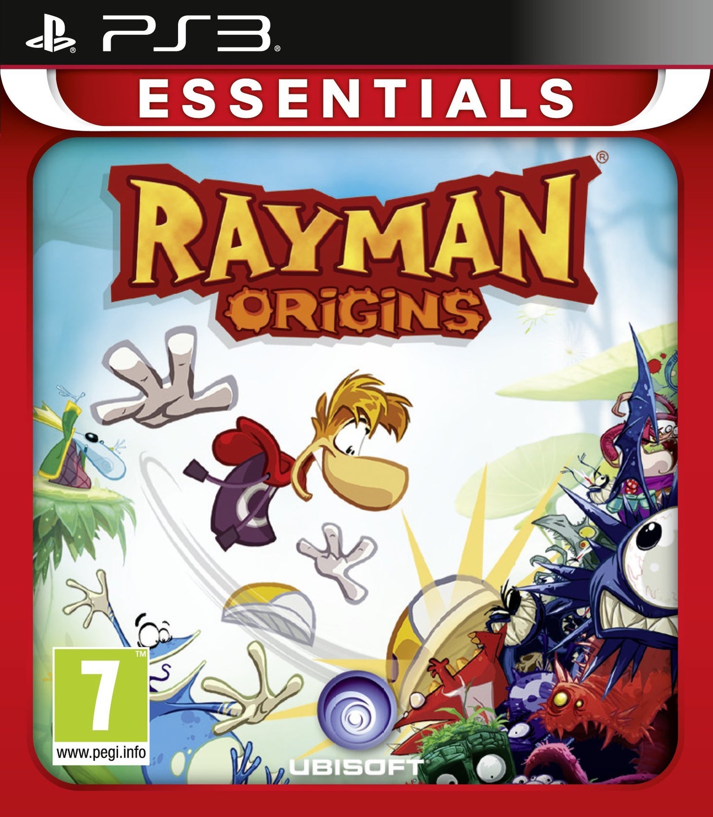Ubisoft Rayman Origins for PlayStation 3 - Essentials Edition, Model 3307215695111