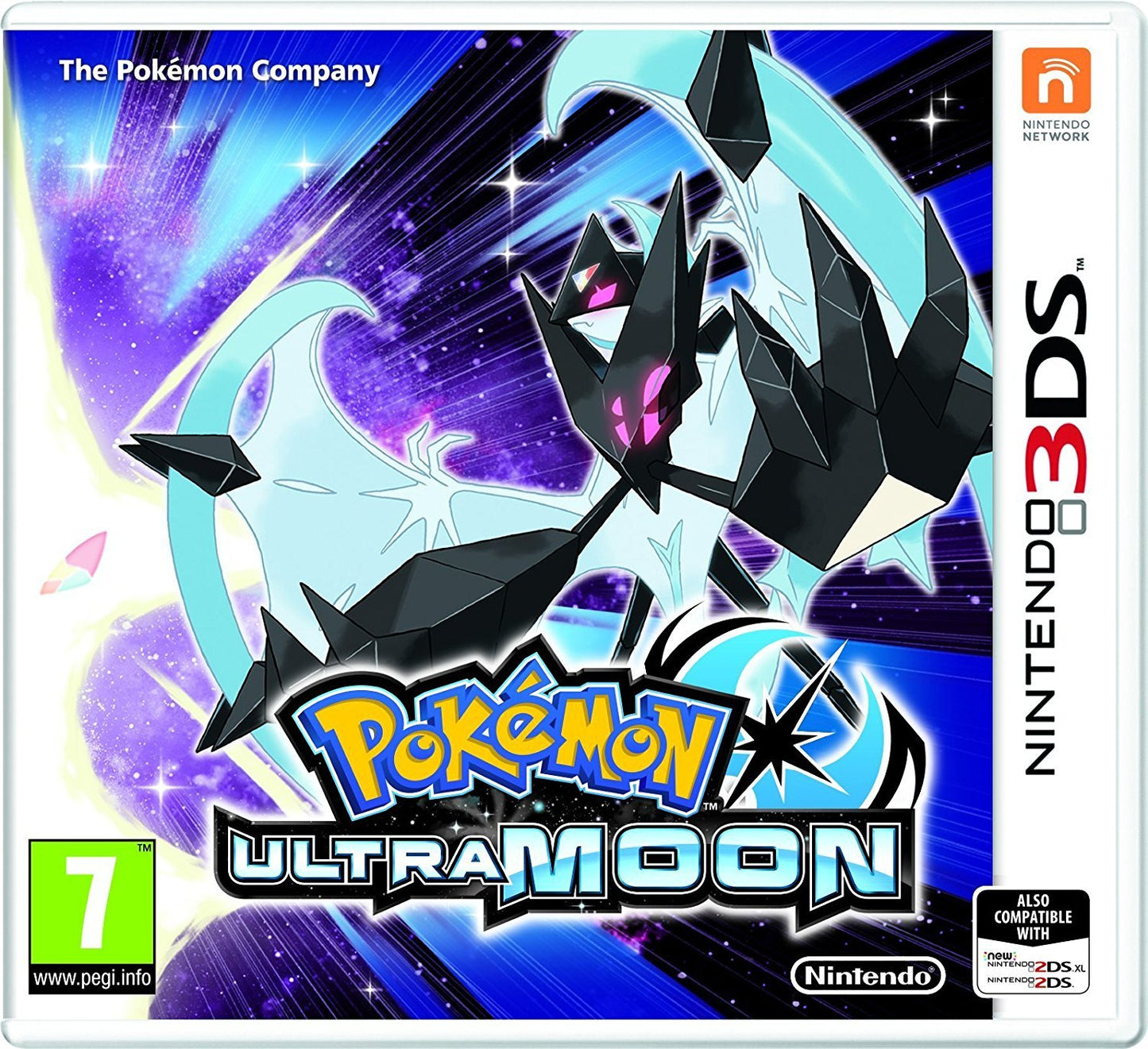 Nintendo Pokémon Ultra Moon for Nintendo 3DS - Model 220389, Adventure RPG Game