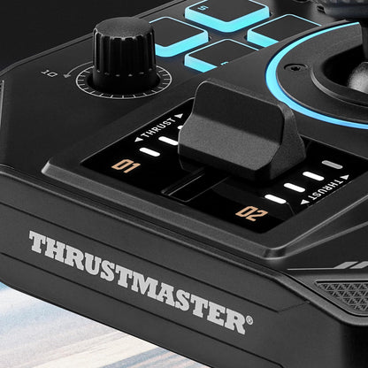 Thrustmaster Sol-R5 Base for Detachable Joystick - Flight Simulation, PC Compatible, Black, Model 2960948