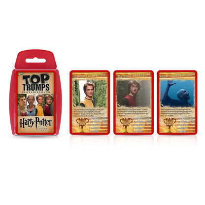 Top Trumps Harry Potter 3-5 Card Game Bundle - One Size, Plastic, Red, Blue & Yellow, Model 003224