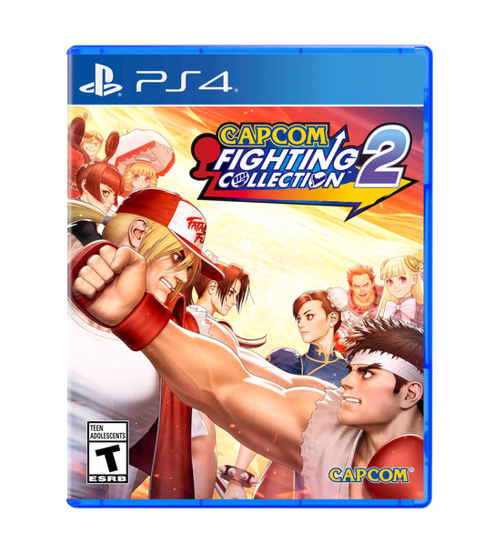 Capcom Fighting Collection 2 for PlayStation 4 - Model 56106, Classic Fighting Games, Ultimate Gaming Experience