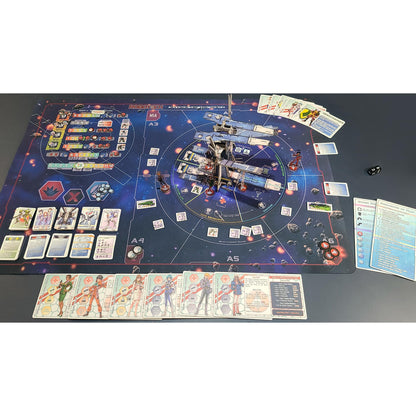 Japanime Games Robotech: Attack On The SDF-1 Game - Model JPG562 - Blue Edition