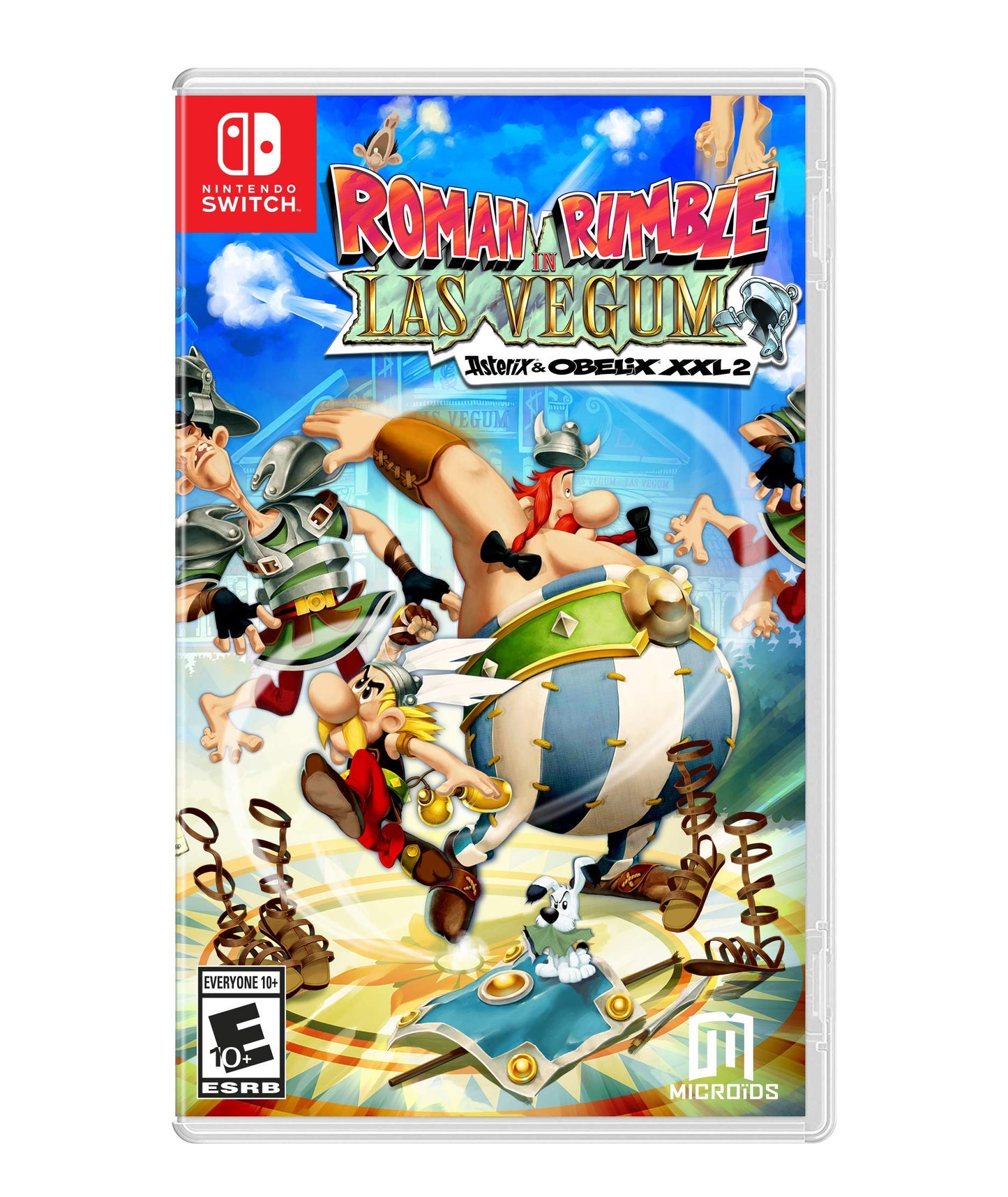 Maximum Entertainment Asterix & Obelix XXL 2: Roman Rumble in Las Vegum (NSW) - Nintendo Switch Game Model 11791_US