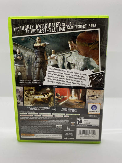 Ubisoft Tom Clancy's Splinter Cell Double Agent - Xbox 360 Game, Model 8888522942