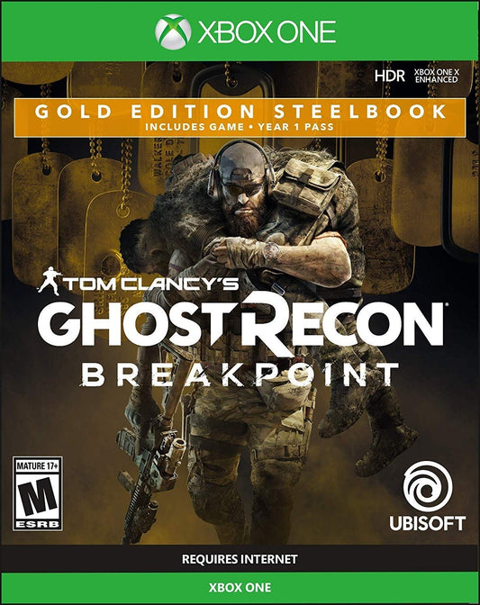 Tom Clancys Ghost Recon Breakpoint Steelbook Gold Edition - Xbox One