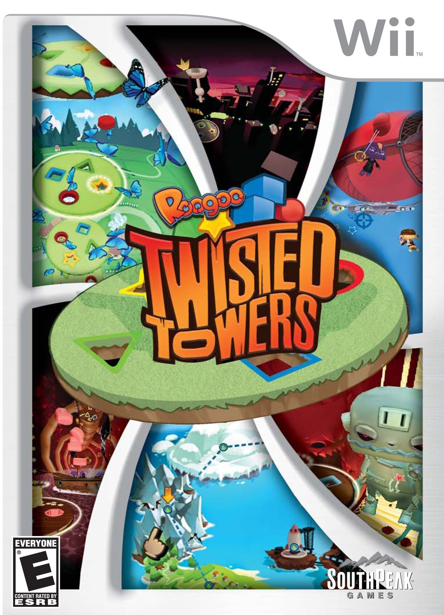 Southpeak Roogoo: Twisted Towers - Nintendo Wii Game, Model 10014