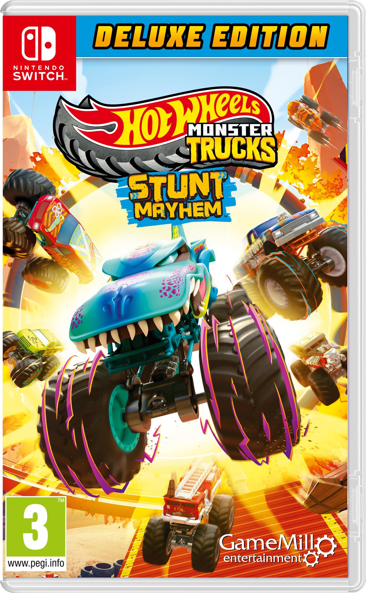Hot Wheels Monster Trucks: Stunt Mayhem Deluxe Edition (Nintendo Switch)