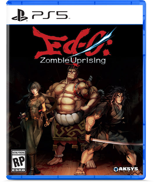 Aksys Ed-0: Zombie Uprising PS5 Game - Thrilling Zombie Adventure, Action-Packed Gameplay