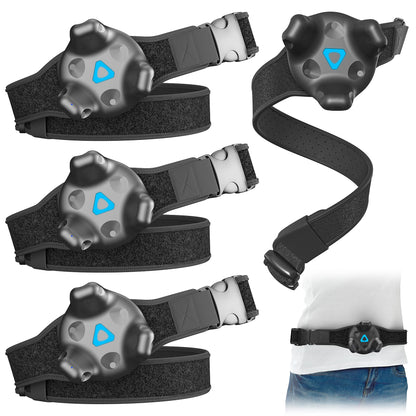 Skywin Waist Belt for VR Trackers - 4 Pack Vive Tracker Straps - Comfortable & Secure for HTC Vive 3.0/2.0 - Model: skywin_trackerbelt_fba