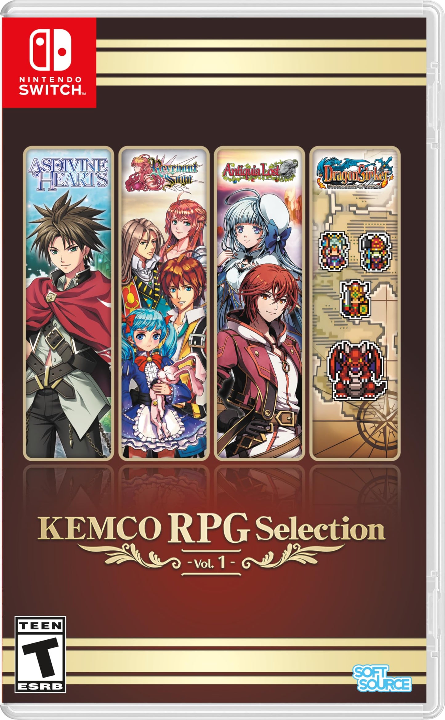 KEMCO RPG Selection Vol. 1 for Nintendo Switch - Soft Source - Adventure Role-Playing Game