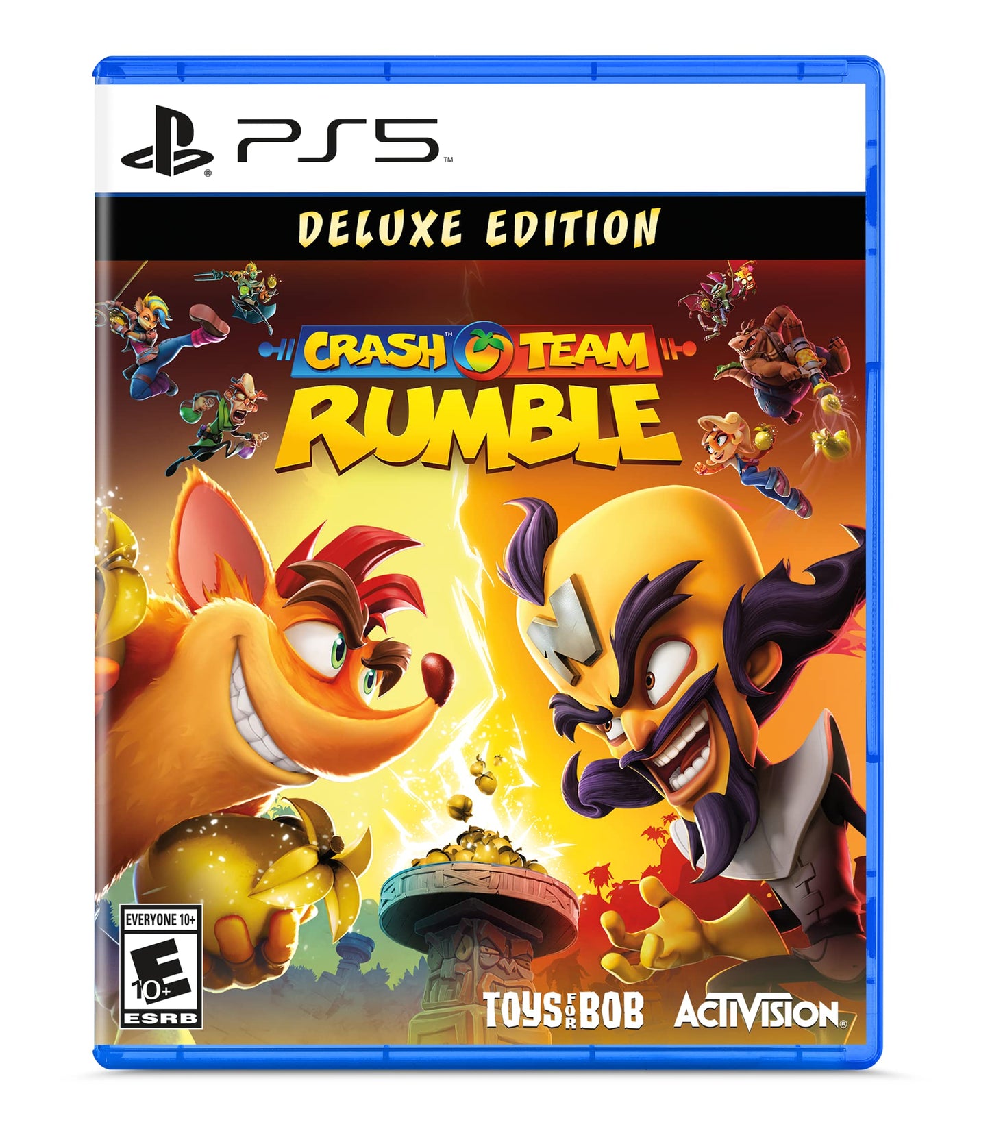 ACTIVISION Crash Team Rumble Deluxe - PS5, Model AVS88561PS5, Exciting Multiplayer Action Game