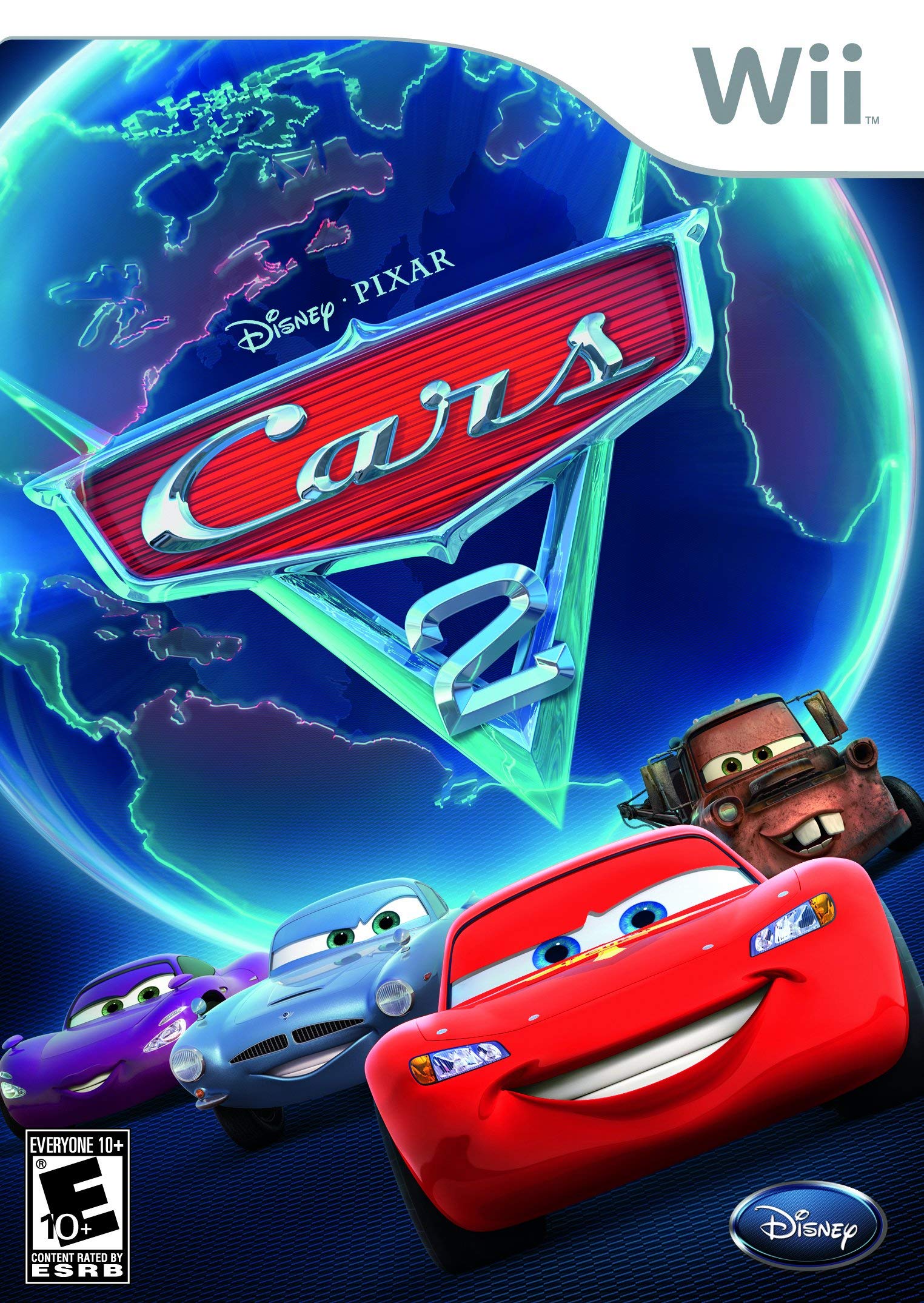 Disney Interactive Studios Cars 2: The Video Game - Nintendo Wii (Renewed) - One Size, One Color