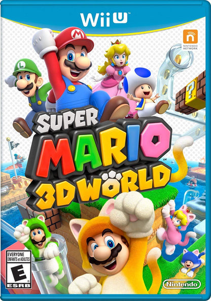 Nintendo Super Mario 3D World for Wii U (Renewed) - Model: WUPPARDE-cr