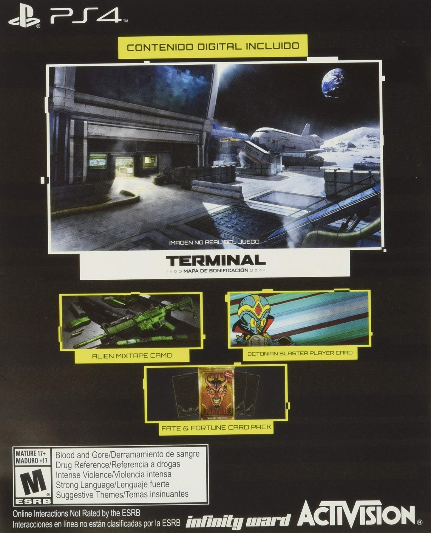 ACTIVISION Call of Duty: Infinite Warfare Standard Edition - PS4 - Model 87855 - Blue