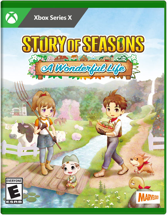 Xseed Games Story of Seasons: A Wonderful Life - Xbox Series X, Model 82392