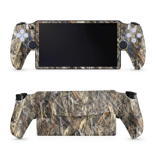 Carbon Fiber Gaming Skin Compatible with PS5 Portal Remote Player - DRT - fine 3M Vinyl Protective Wrap Decal Cover - Easy to Apply | Crafted in The USA by MightySkins