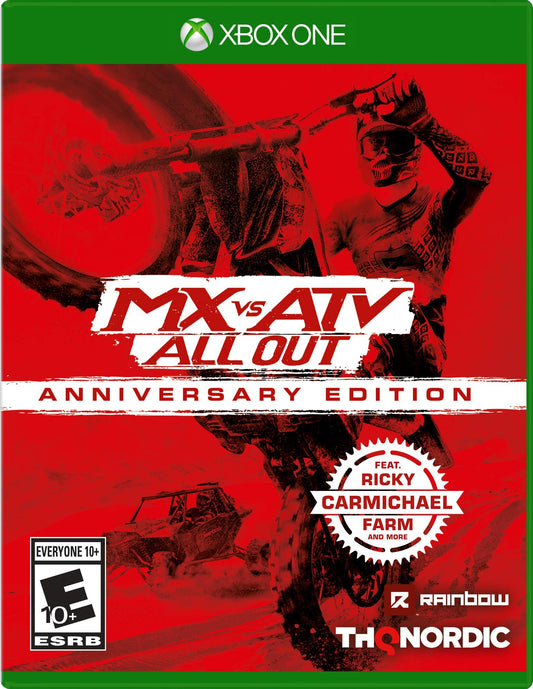 THQ Nordic Mx Vs ATV All Out: Anniversary Edition - Xbox One, Model 21960
