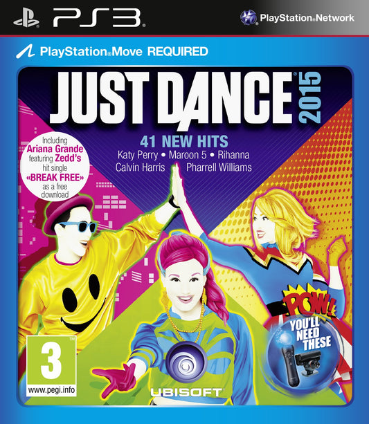 Ubisoft Just Dance 2015 for PS3 - Dance Game, Model 300066663