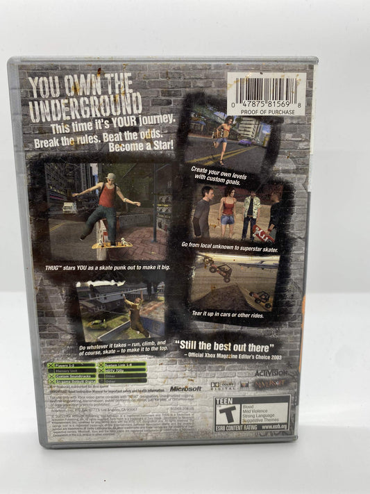 ACTIVISION Tony Hawk's Underground - Xbox Game, Model XBACTV 047875806412