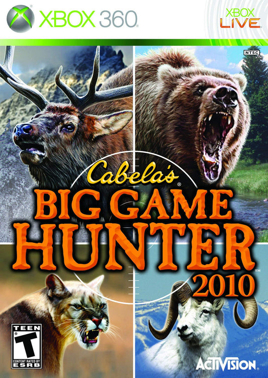 Cabelas Big Game Hunter - Xbox 360 (Game Only) (Renewed)