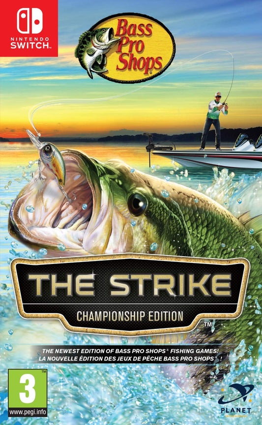 Pewesv Bass Pro Shops: The Strike - Championship Edition for Nintendo Switch, Model STRSW00