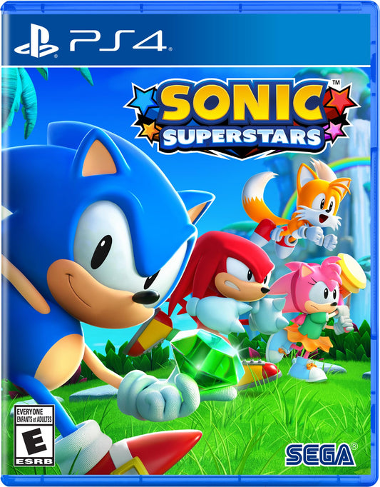 SEGA Sonic Superstars - PlayStation 4 Game, Model SEG63305PS4, Action-Adventure, Family-Friendly