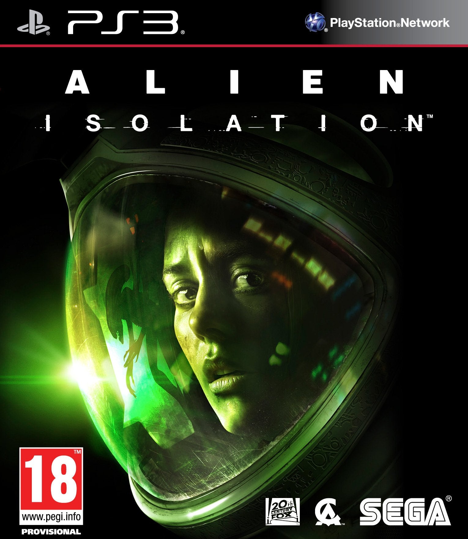 SEGA Alien: Isolation for PS3 - Model BLES-01697-UK, Action-Adventure Game
