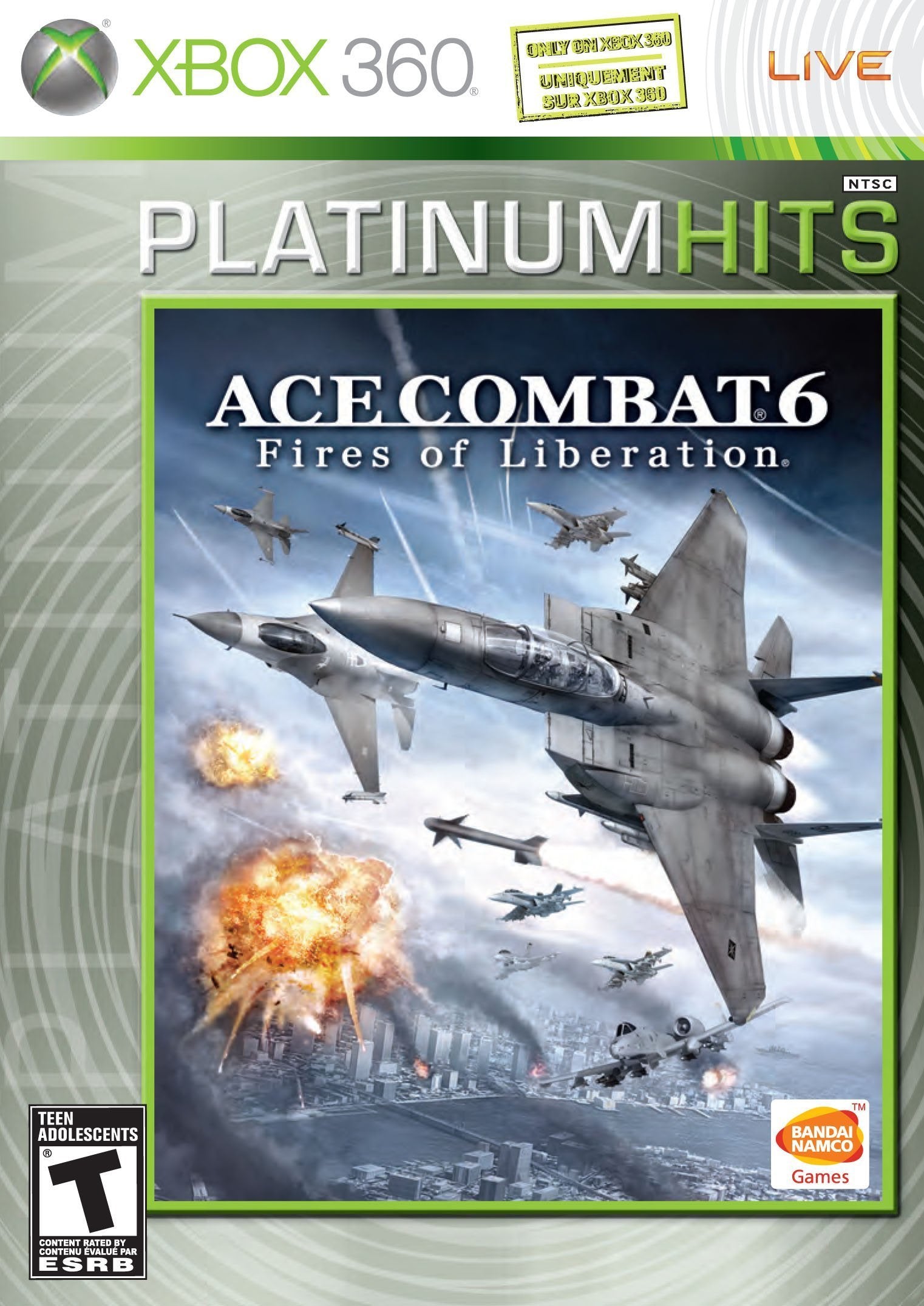 Bandai Namco Ace Combat 6: Fires of Liberation - Platinum Hits (Model 21010)