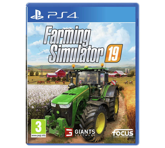 SEGA Farming Simulator 19 for PS4 - Model FHIA12.UK.22ST - Engaging Farming Experience