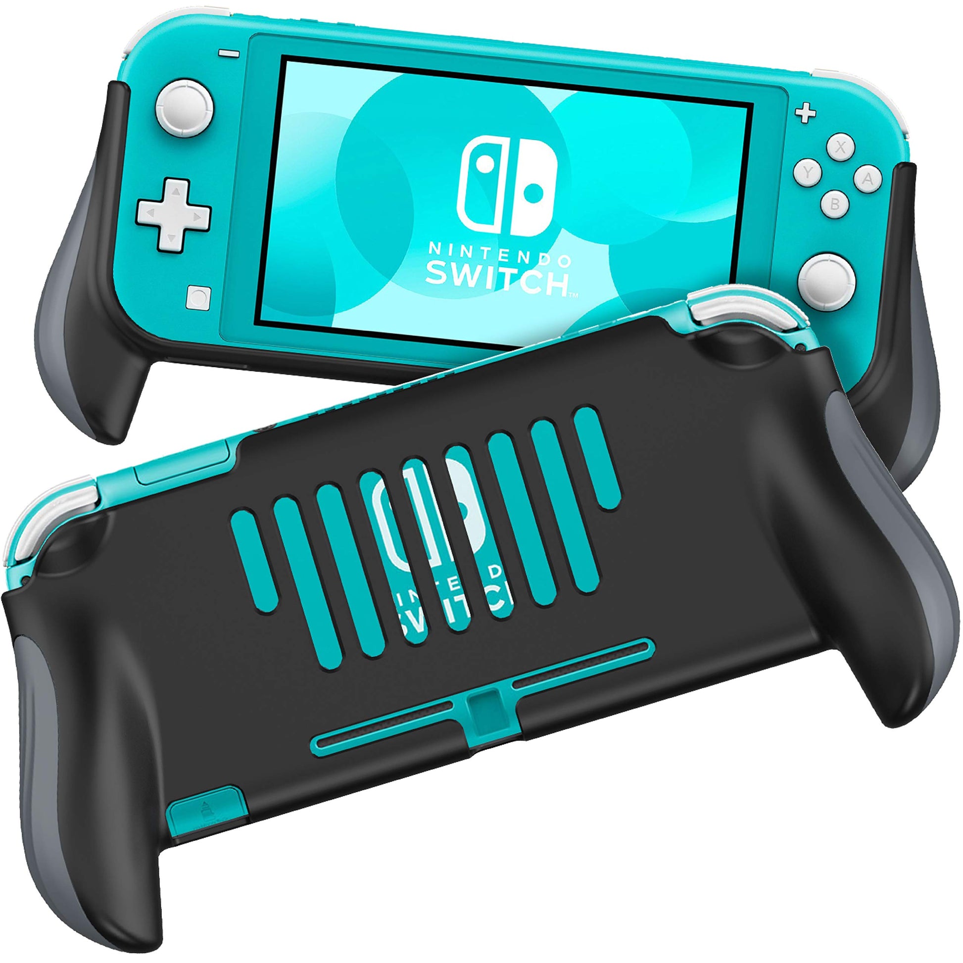 MEQI Grip Case Compatible with Nintendo Switch Lite,Comfortable and Ergonomic Gaming Portable Protective Handheld Cover - Access