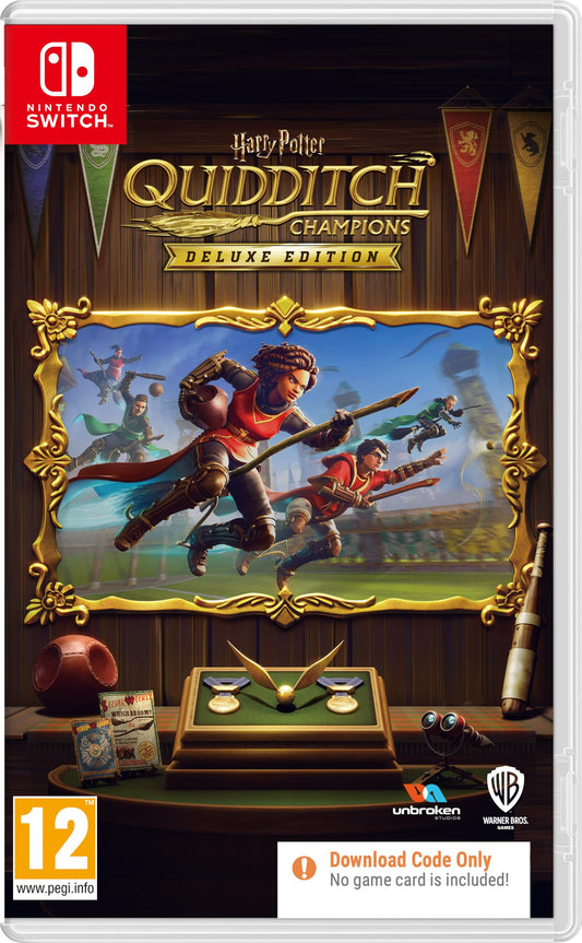 Warner Bros Interactive Entertainment UK Harry Potter: Quidditch Champions Deluxe Edition (Nintendo Switch Code In Box)