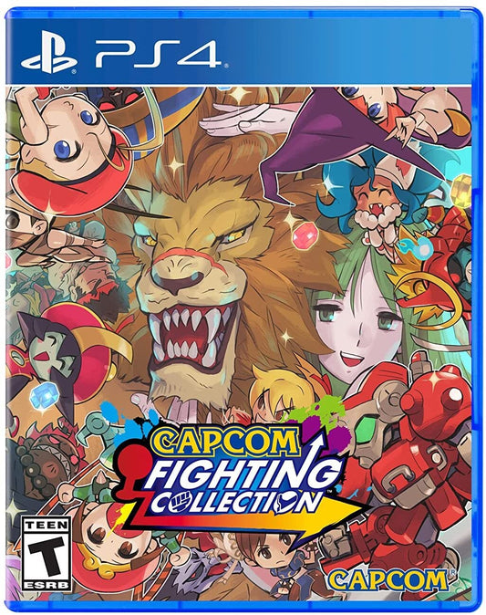Capcom Fighting Collection for PlayStation 4 - Model 56090 - Classic Fighting Games