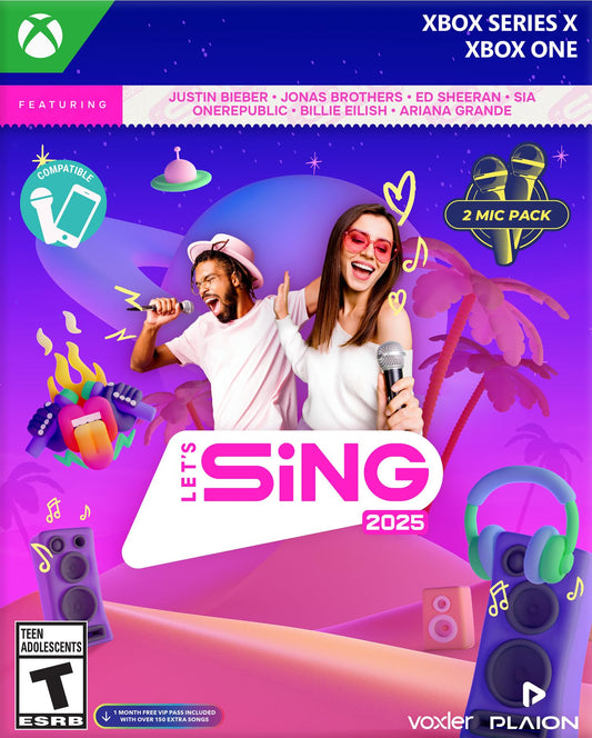 Deep Silver Let's Sing 2025 - Xbox Series X (2 Mic Bundle)
