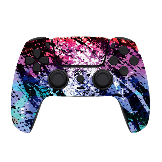 Custom Controllerzz Custom Wireless Controller Compatible with PS5 - Multiple Designs Available (Digital Mirage)