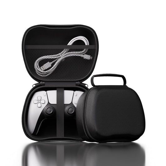 NQQNQQ ?1PACK Universal Game Controller Protective Case - Travel Storage Compatible with Xbox One  Xbox Series X/S  PS4  PS5  and Nintendo Switch Controllers - sturdy Carrying Case AA-B (Black)