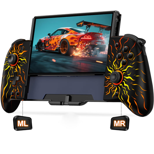 LIFUFUTEE Switch Controllers  Wireless Switch Pro Controller Replacement for Nintendo Switch Controller/OLED  Hall Effect One-Piece Joypad Controller with Programmable/Dual Vibration/Turbo/Wakeup