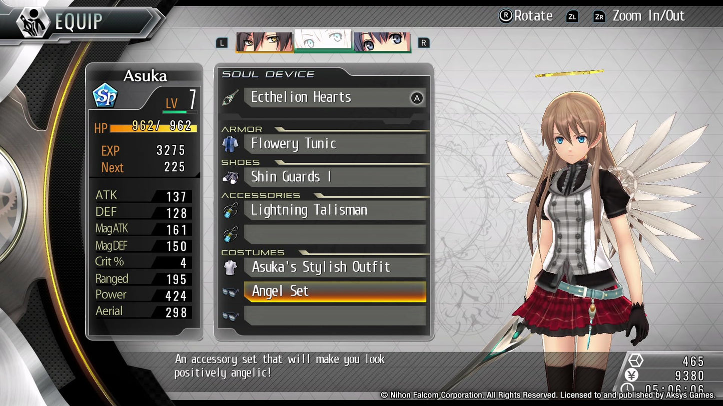 Aksys Games Tokyo Xanadu eX+ for Nintendo Switch - Model SW-60 - Action RPG Adventure Game