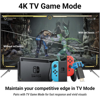 Marseille mClassic Switch Edition - Game Mode Enhancer for Nintendo Switch - 1440p/60Hz - Blue - Model MC9007-C
