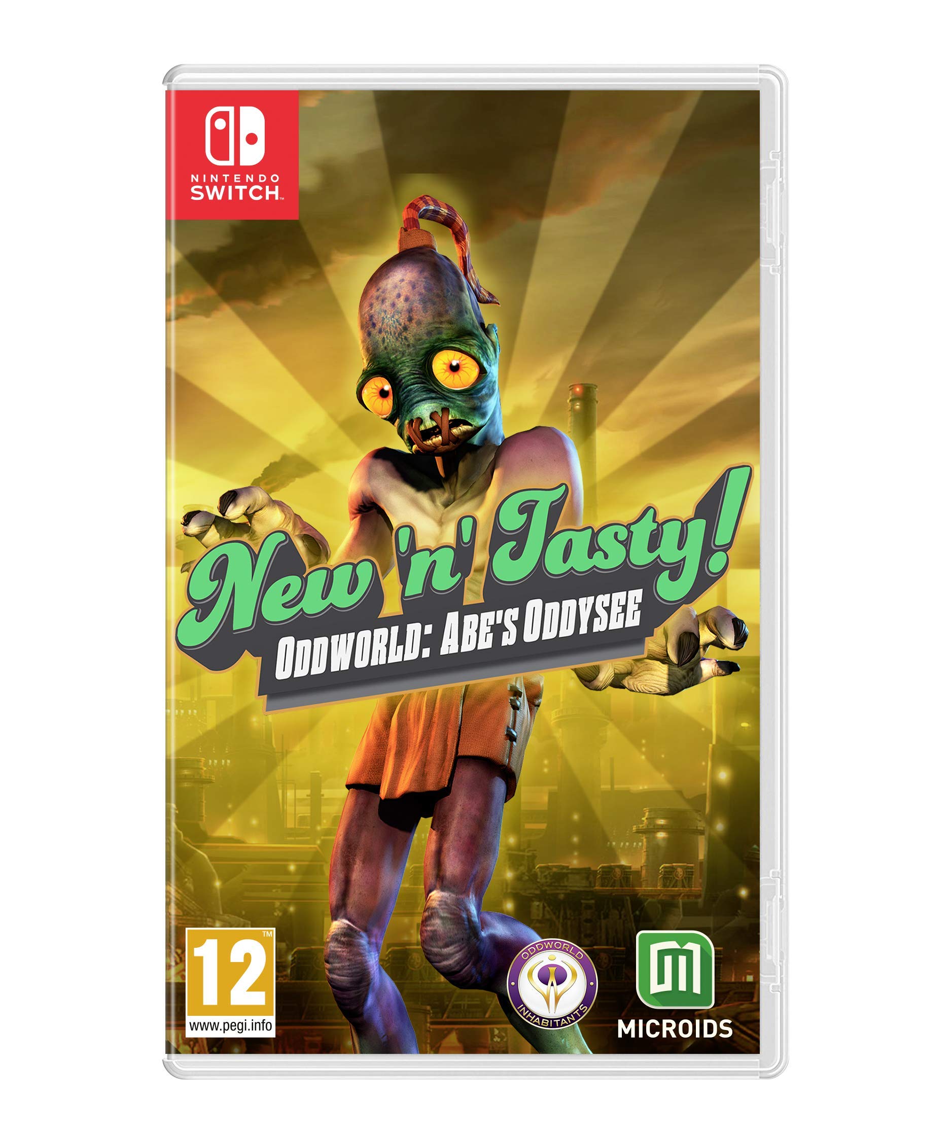 MICROÏDS Oddworld: Abes Oddysee - Standard Edition for Nintendo Switch, Model ONS-SWI, Multi-Color