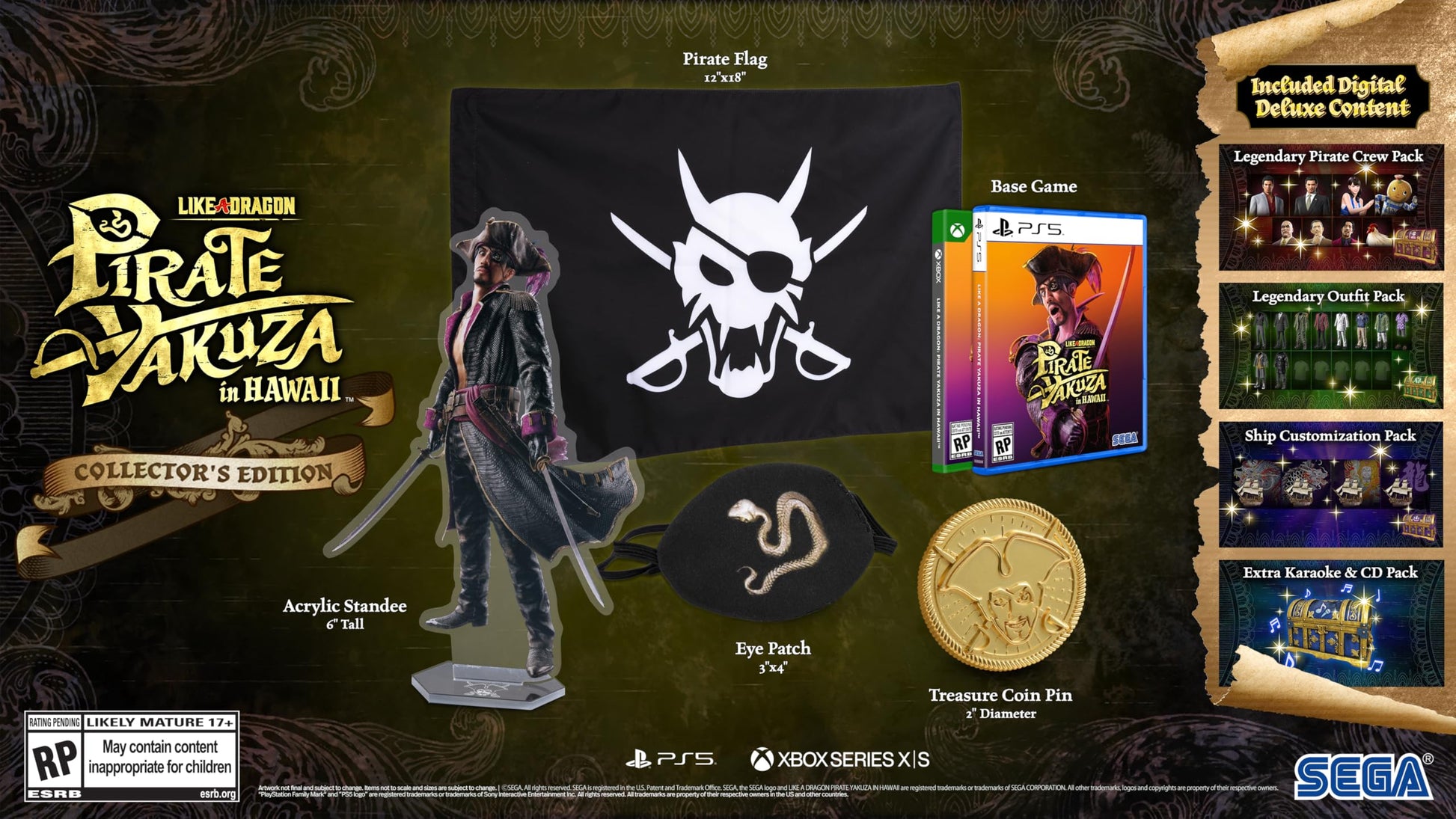 Like a Dragon: Pirate Yakuza in Hawaii: Collectors Edition - PlayStation 5