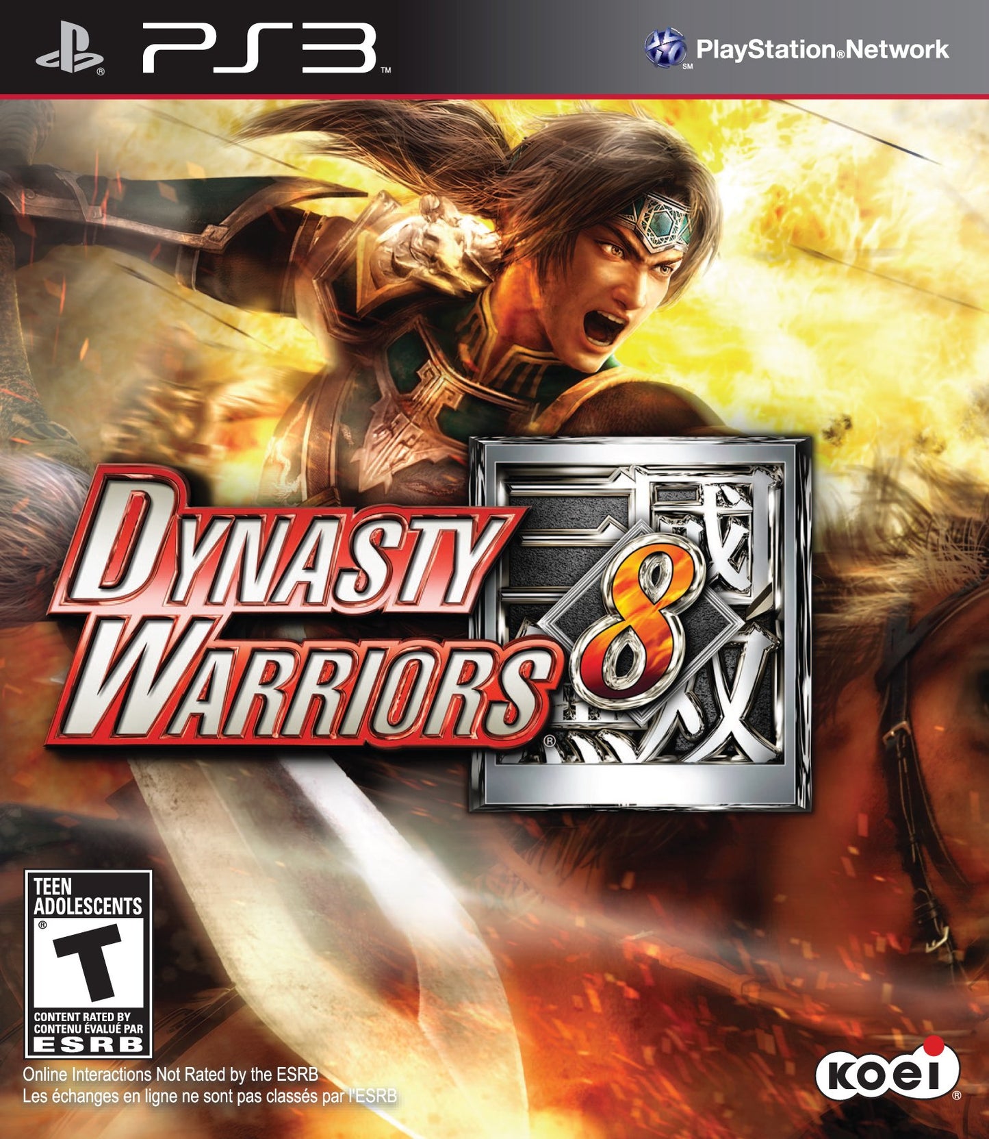 Tecmo Koei Dynasty Warriors 8 for PlayStation 3 - Action Game, Model 0237