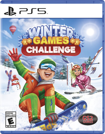 GS2 Games Winter Games Challenge - PS5 Sports Game for Family Fun