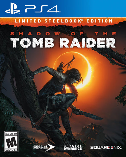 Square Enix Shadow of the Tomb Raider Limited Steelbook Edition - PlayStation 4, Model 92089