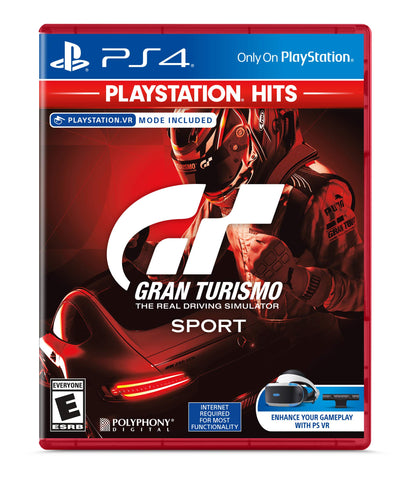 PlayStation Gran Turismo Sport Hits - PS4 Game, Model 3004862, Exciting Racing Experience