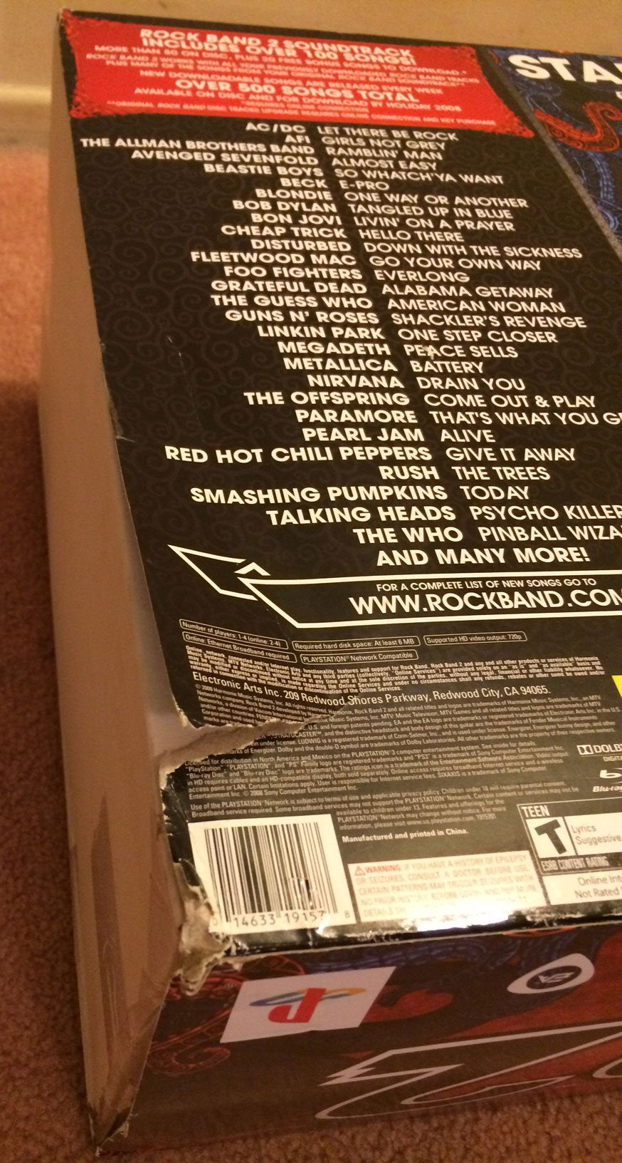 Electronic Arts Playstation 3 Rock Band 2 Special Edition (Renewed) - Ultimate Music Gaming Experience